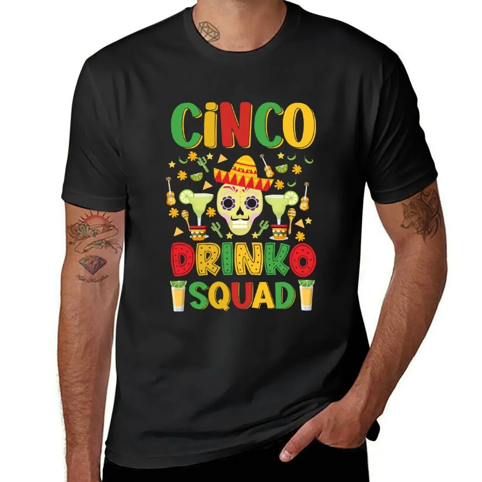 Cino Drinko Squad T-Shirt sublime hippie clothes mens t shirts