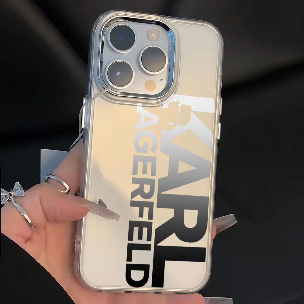 Hot Fashion Designer K Phone Case for IPhone 17 16e 16 15 14 13 12 11 Mini Pro Max X XR XSMAX 8 7 Air Plus Luxury Soft Cover - náhled 2