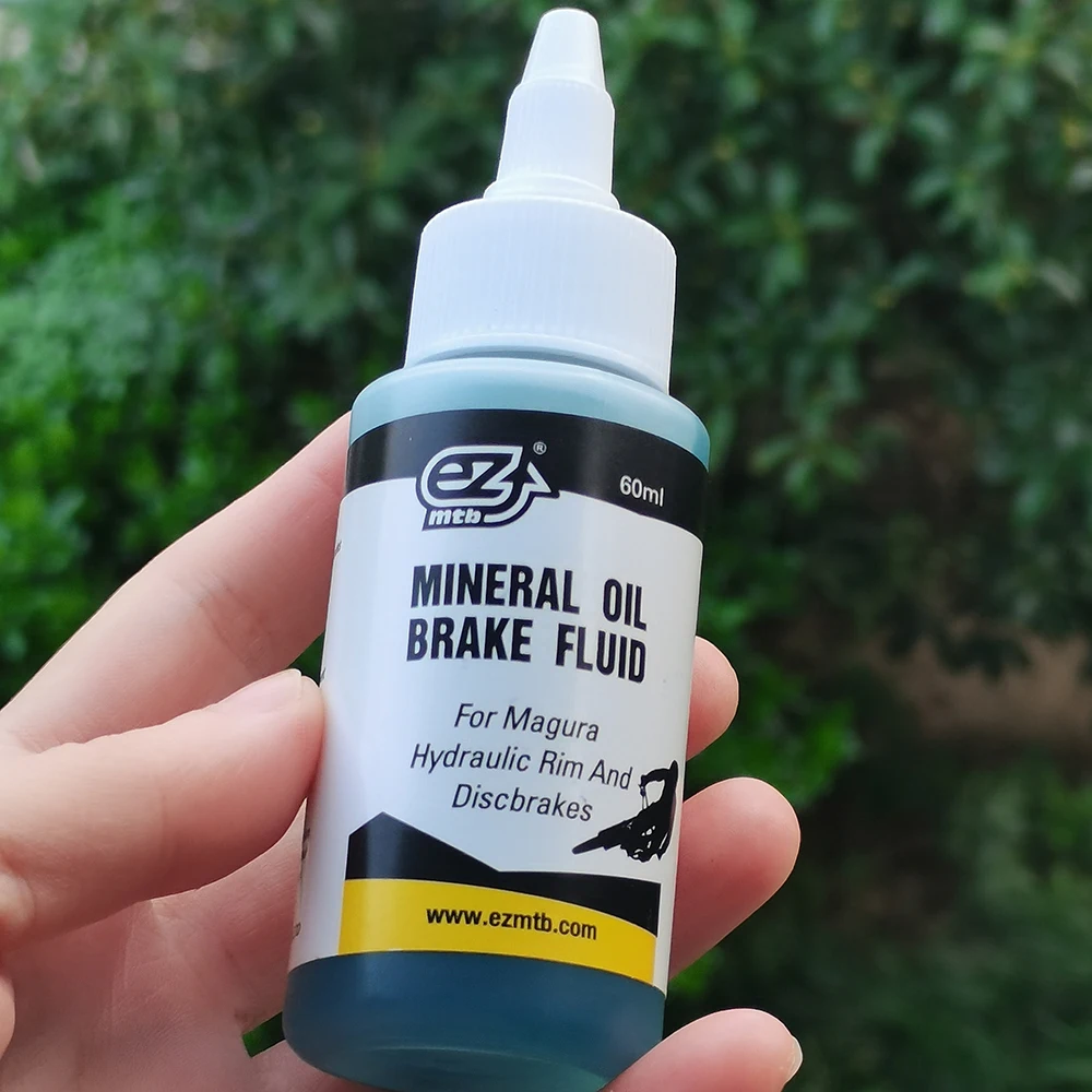 60ml High Performing Bicycle Brake Mineral Oil Cycling MTB Mountain Bike Oil Lubricant Bike Hydraulic Rim Disc Brake Oil Fluid