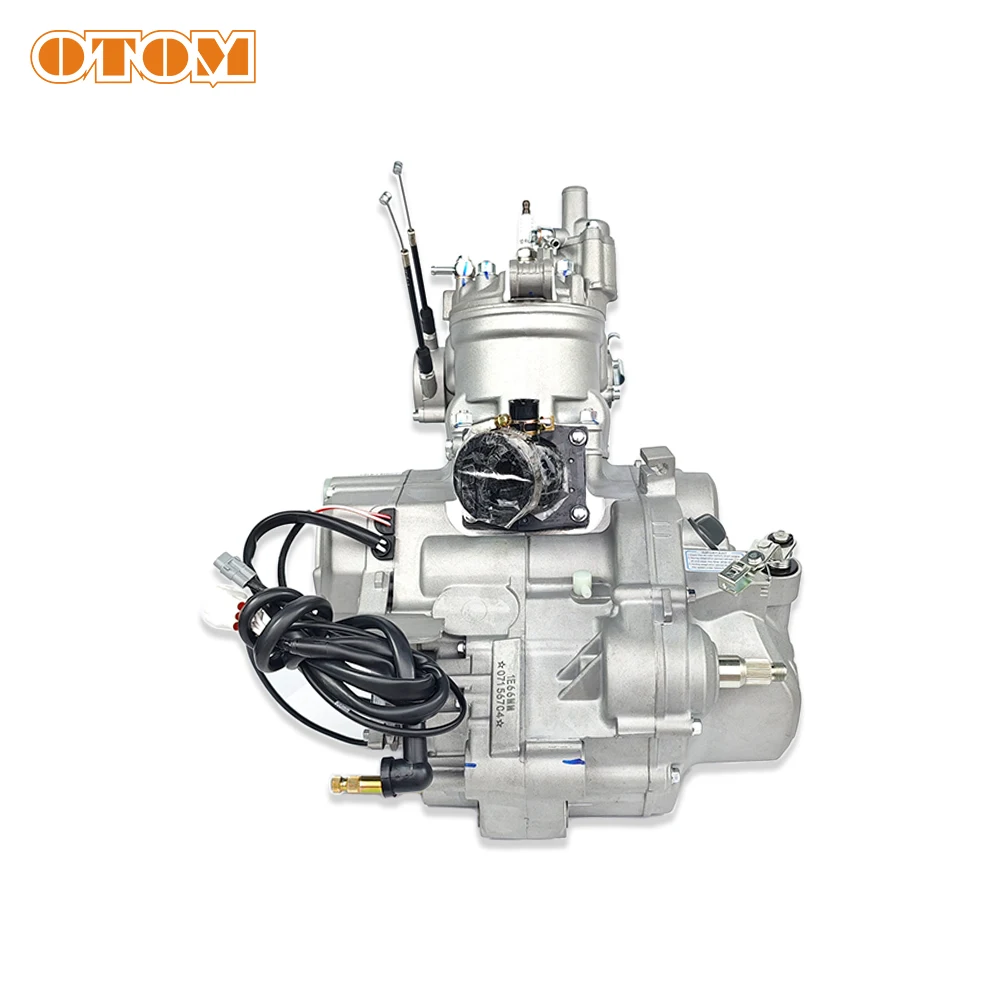 OTOM Motocross Crossmotor Motor 250cc 2-taktmotor KEWS Off-road motorfiets Loncin MT250 motorconstructie