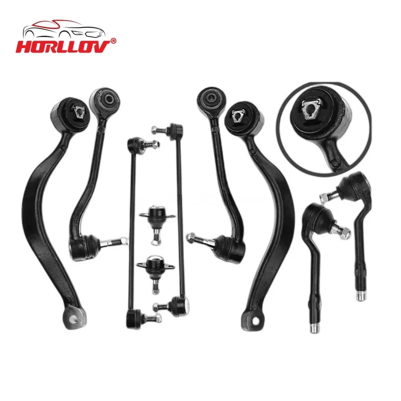 

10PCS Front Lower Control Arm Suspension Parts Kit for BMW E53 X5 00-07 31121096169 31126760275 31126756491