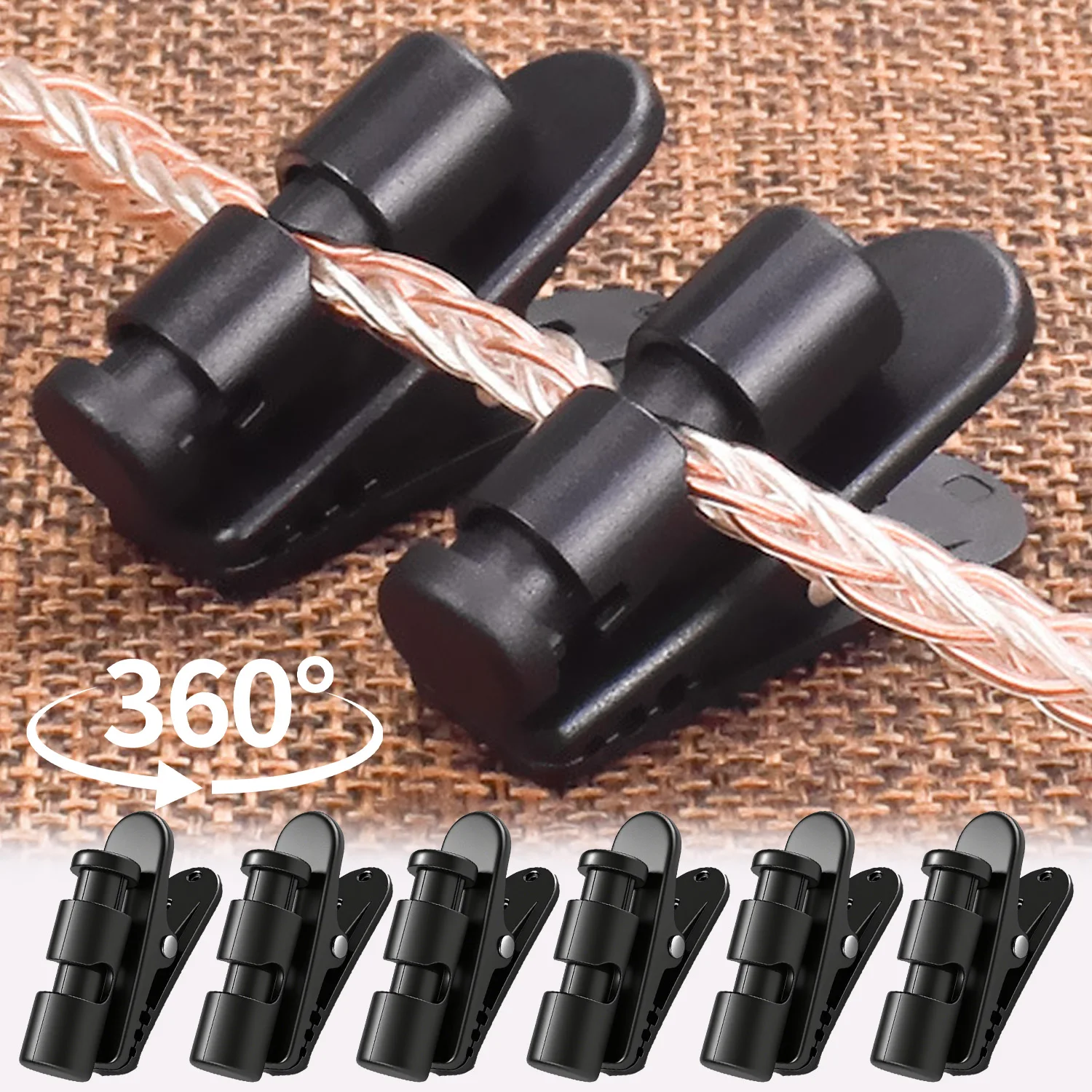 1-10팩 헤드폰 고정 클립 헤드셋 케이블 클립 케이블 - Wired Earphone Mic 리뷰 및 가격