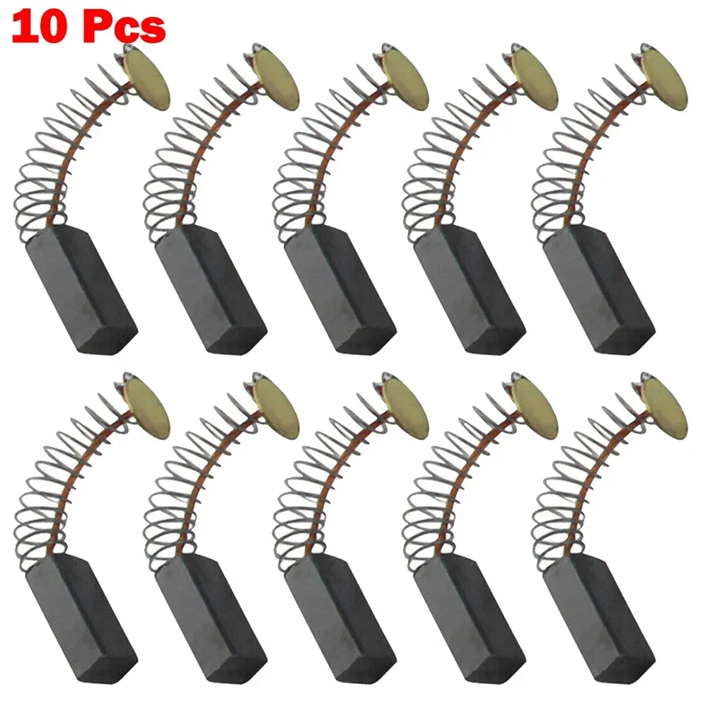 10pcs Carbon Brush 4x8x18MM For FR-900 FR-770 FR-1000 Continuous Sealer Carbon Brushes Sqare Parts Power Tool Accessories