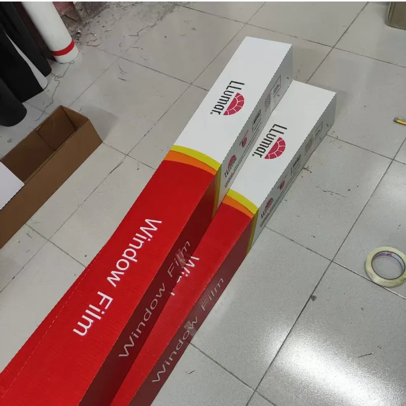 Nano Carbon LLumar Window Tint Film 50% VLT Premium High Performance UV99%  Heat Rejection PET Material Safe Privacy No Fade