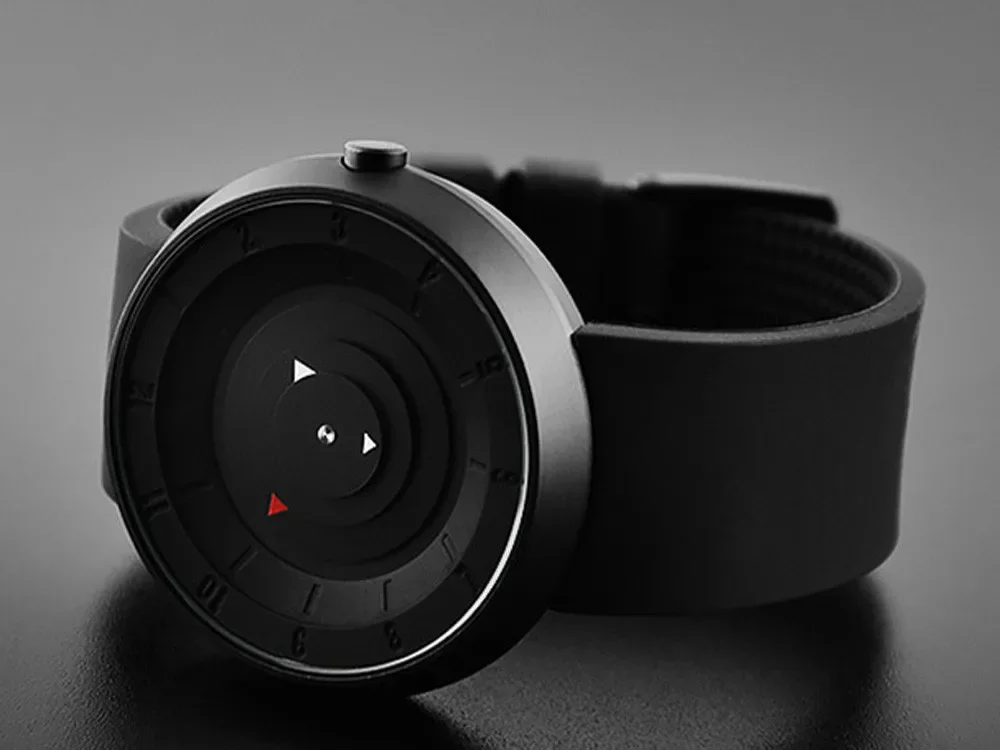 ساعات رياضية فريدة للرجال ، ساعات يد كوارتز ، سوار سيليكون ، ساعة فريدة من نوعها ،