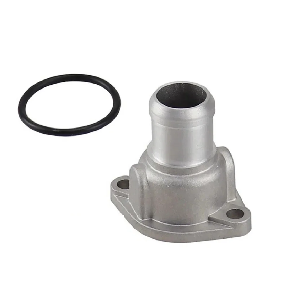 Silberner Aluminium-Kühlerschlauch-Verbinder Flansch für Seat Vario 1996-2002 Alhambra 1996-2010 OEM 026121145E