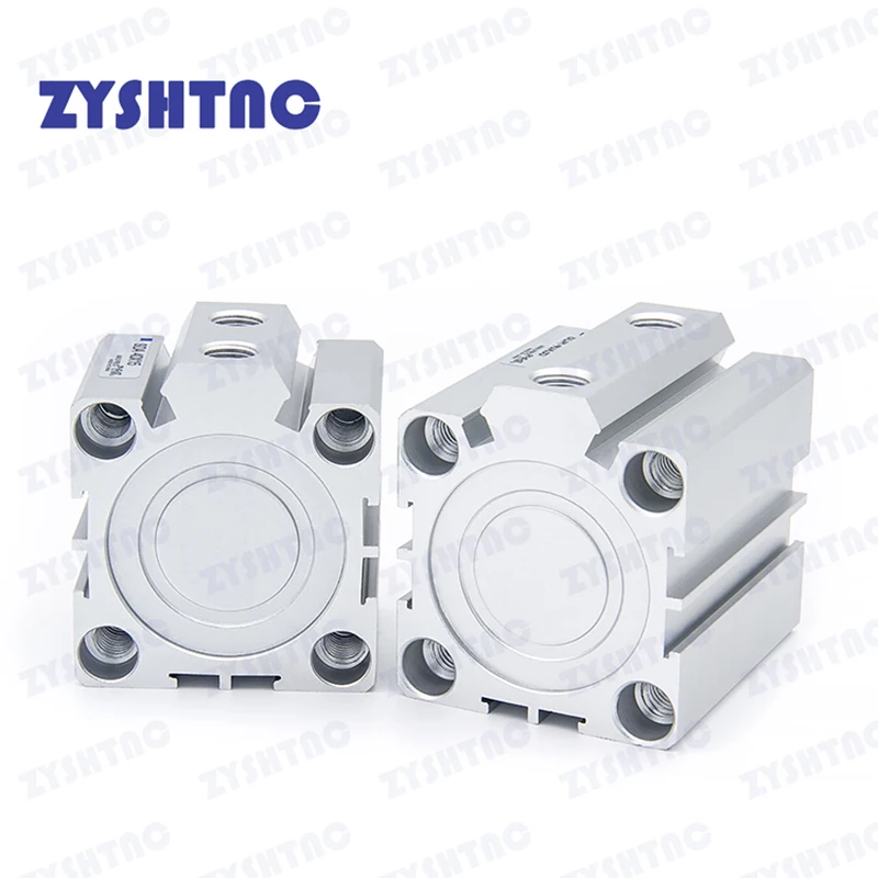 Compact Cylinder SDA-B SDA20 SDA25 SDA32 SDA40 SDA50 SDA63 Stroke 5/10/20/25/30 Double Acting Air Pneumatic Piston Cylinder