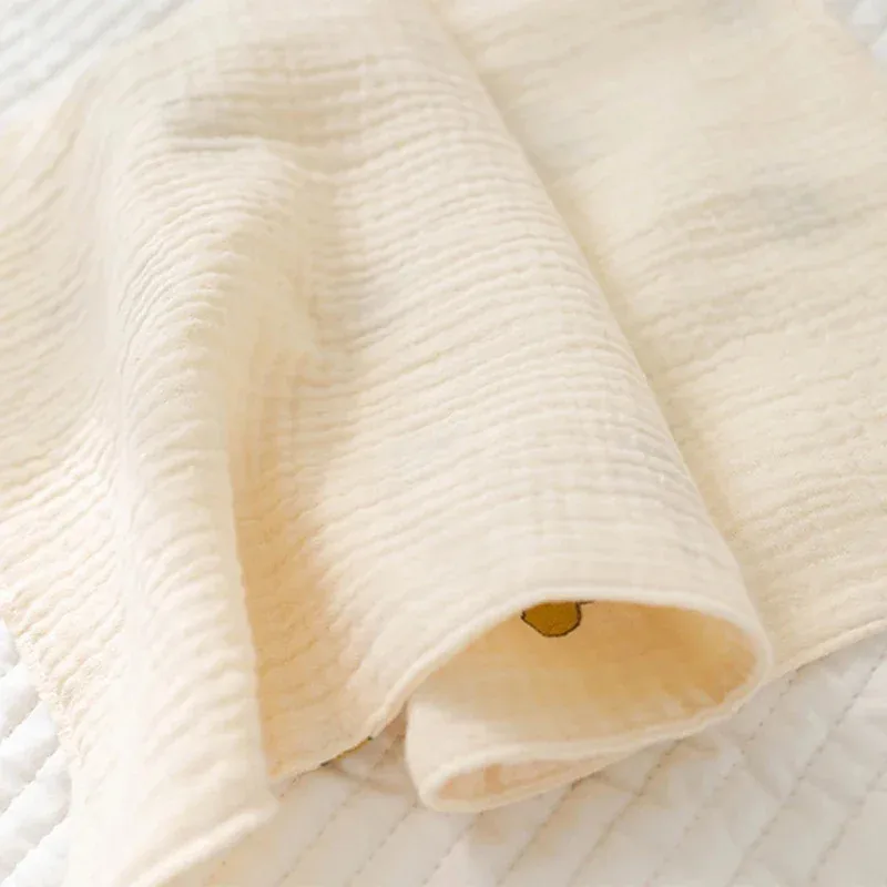 25*50 سنتيمتر الأطفال المناشف القطن أربع طبقات من قماش الكريب مسلم الطفل الوجه المناشف لطيف طباعة زهرة الحيوان منشفة اليد #6