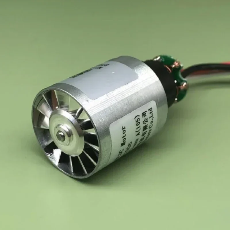 Mini 3-phase Brushless Duct Fan DC 140V-170V 130000RPM Ultra high-speed Motor Aluminum Alloy Impeller DC Variable Frequency