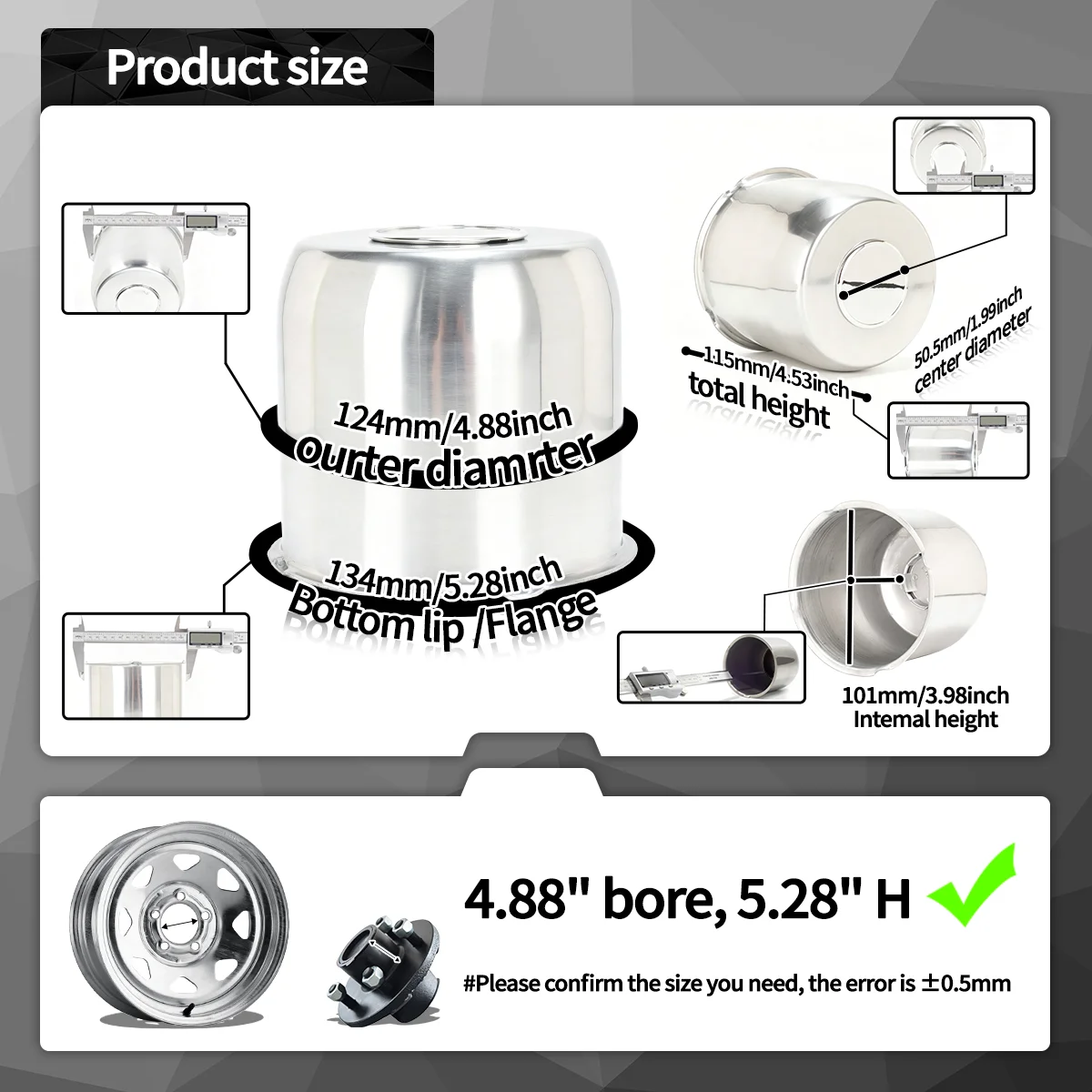 CFPerformance 2/4pcs 4.88
