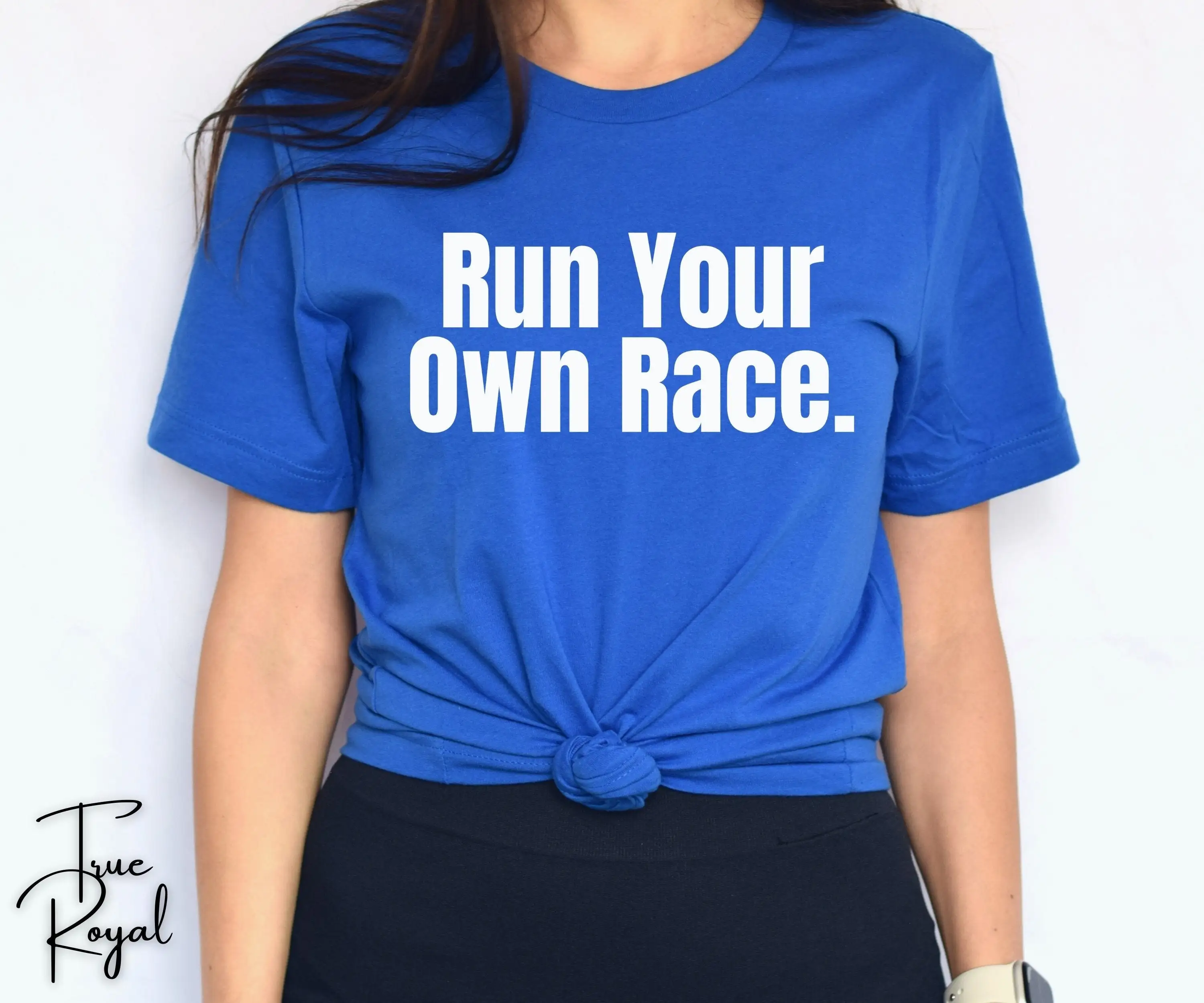 Run Your Own Race T Shirt Running For Runner Fun Day 5K Fitspiration Inspirational Quote