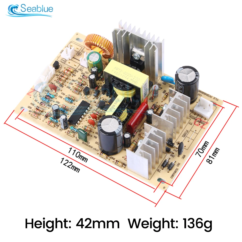 AC 220V To DC 12V Switching Power Supply Module Water Dispenser Semiconductor Cooling Chip Power Supply Board Parts Replacement