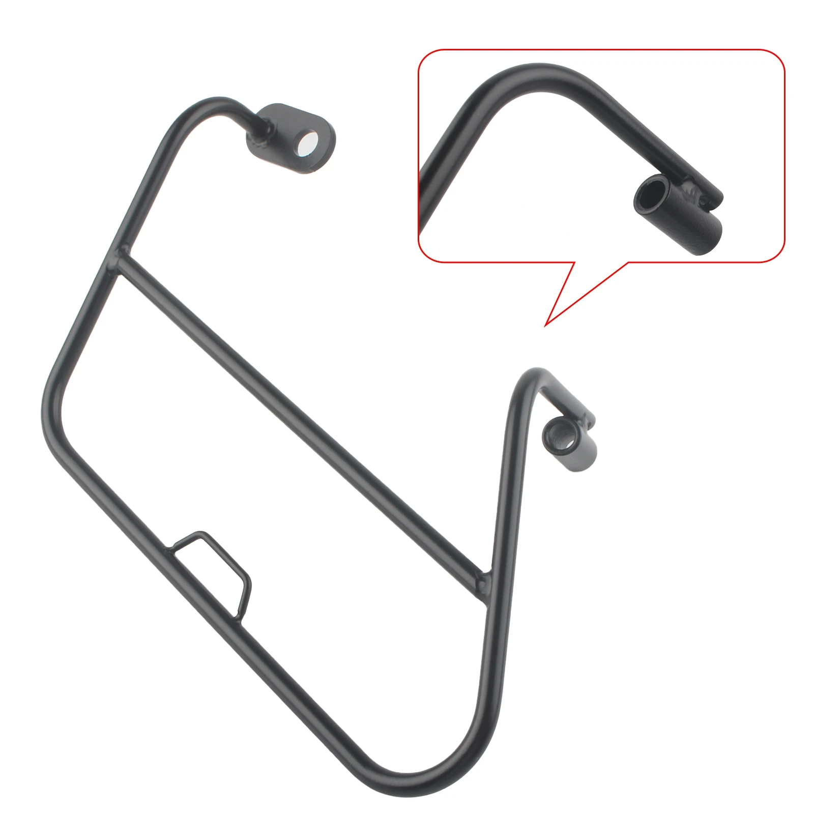 Motorcycle Right Left Side Saddle Bag Side Trunk Bag Support Bracket Holder For HONDA Super Cub 125 2018-2024