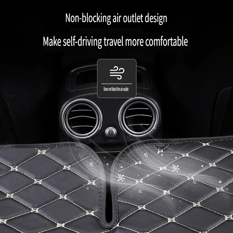 Foldable Car Backseat Bed No Inflation Needed Instant Setup Thick PU Leather Waterproof Non Slip Sleeping Mat for Travel Camping view 4