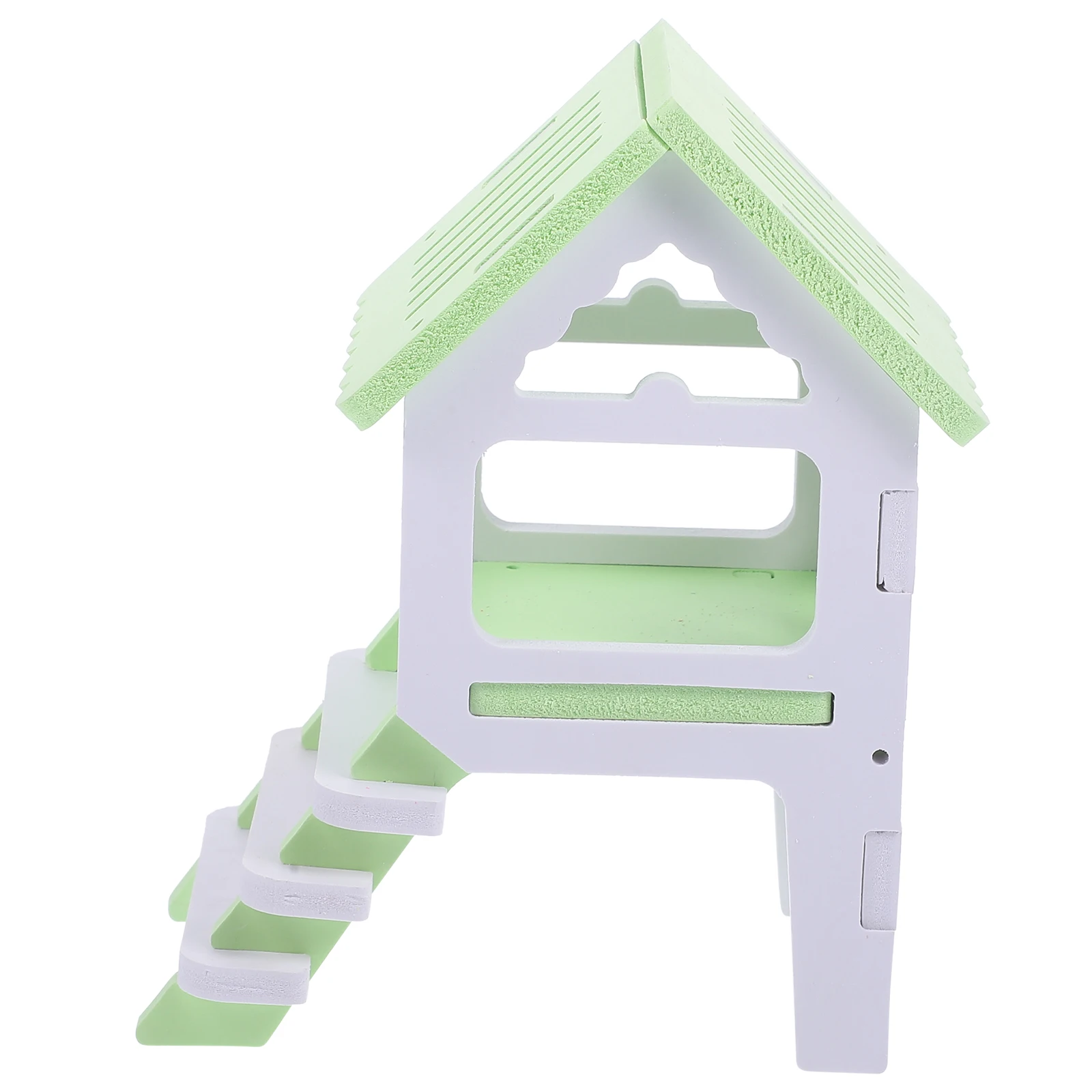 

1Set Hamster Hideout Double-Deck Villa Ladder Rest Exercise Small Animal Nest Guinea Pig Rat Hideaway Guinea Pig Hideout