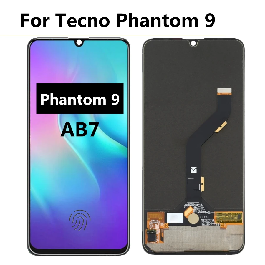 

6.39inch AMOLED 100% Test For Tecno Phantom 9 AB7 LCD Display Touch Screen Digitizer Assembly for Tecno Phantom 9 Lcd