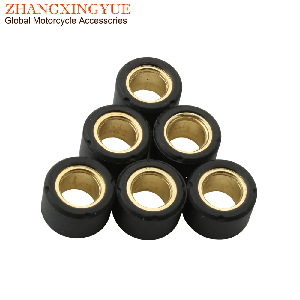 Scooter Variator Roller Set 17x12mm 7g For Suzuki AN125 HS125T AN 125 125cc 4-Stroke Scooter engine parts