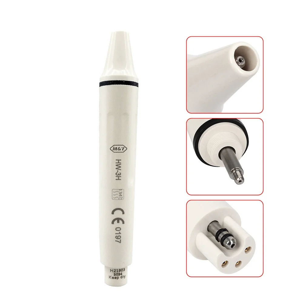 BODE Dental Ultrasonic Piezo Scaler Handpiece LED Plug-in Handle fit for EMS Woodpecker VRN DTE SATELE Ultrasonic Scalers