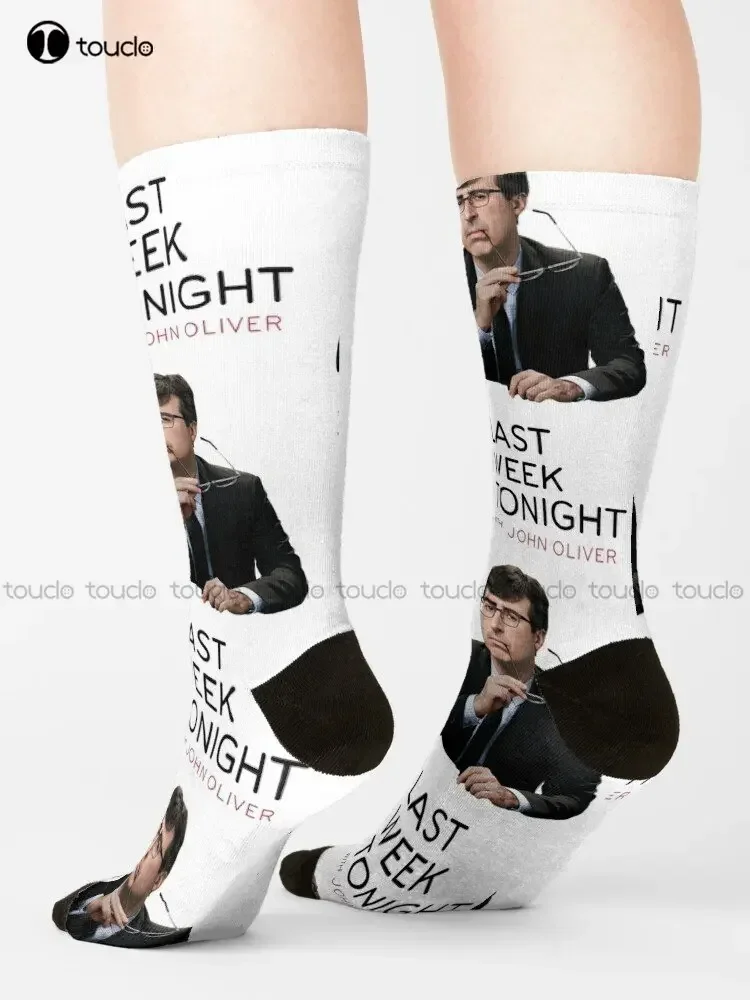 Last Week Tonight John Oliver Pack Of Stickers Socks Skeleton Socks Personalized Custom Unisex Adult Teen Youth Socks Funny Art