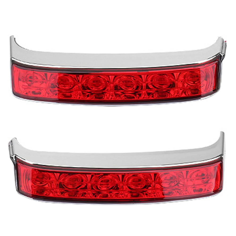 

Motorcycle Parts Saddlebag Box Luggage Housing Tail Run Brake for Harley Glide 2014-2019 Turn Light Lamp LED Len