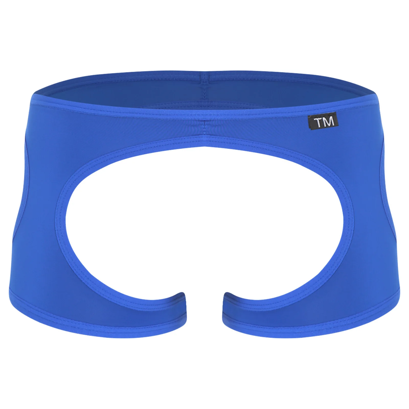 Mens Lingerie Low Rise Jockstraps Briefs Sissy Panties Opening Crotch Cut Out Sides Stretchy Underwear Panties Boxer Underpants