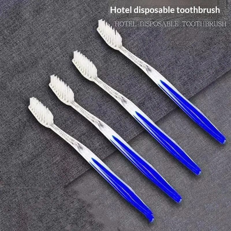 30 Individually Packaged Disposable Travel Toothbrushes, Soft-Bristled Toiletries For Adults And Teenagers