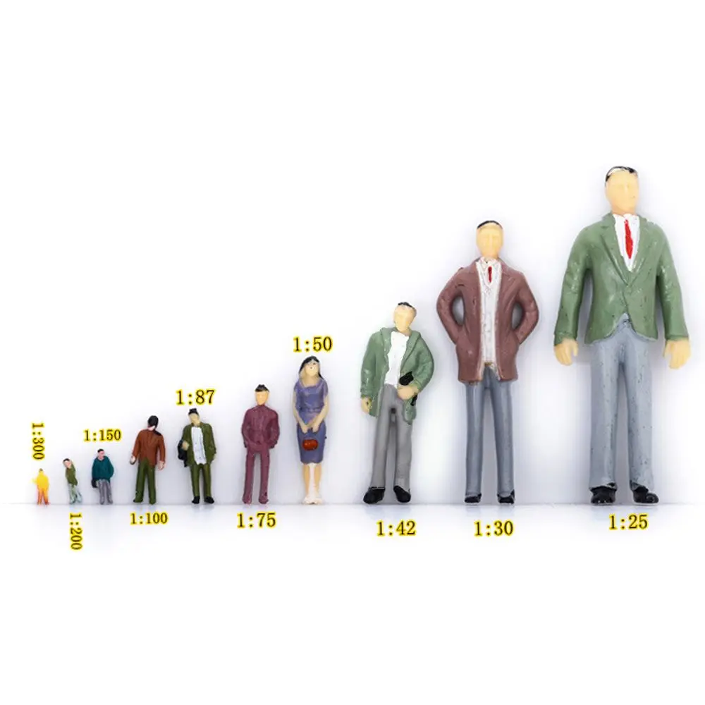 1:75/1:50/1:42/1:30/1:25 مقياس دمى أشكال هدايا يدوية الصنع ABS نموذج لتقوم بها بنفسك شخصية بناء الركاب شخصيات الناس #4