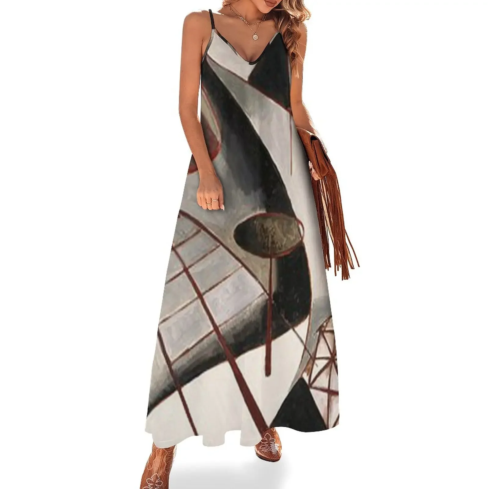 

Favourite Artist - Man Ray - Return To Reason Sleeveless Dress prom dress Prom gown