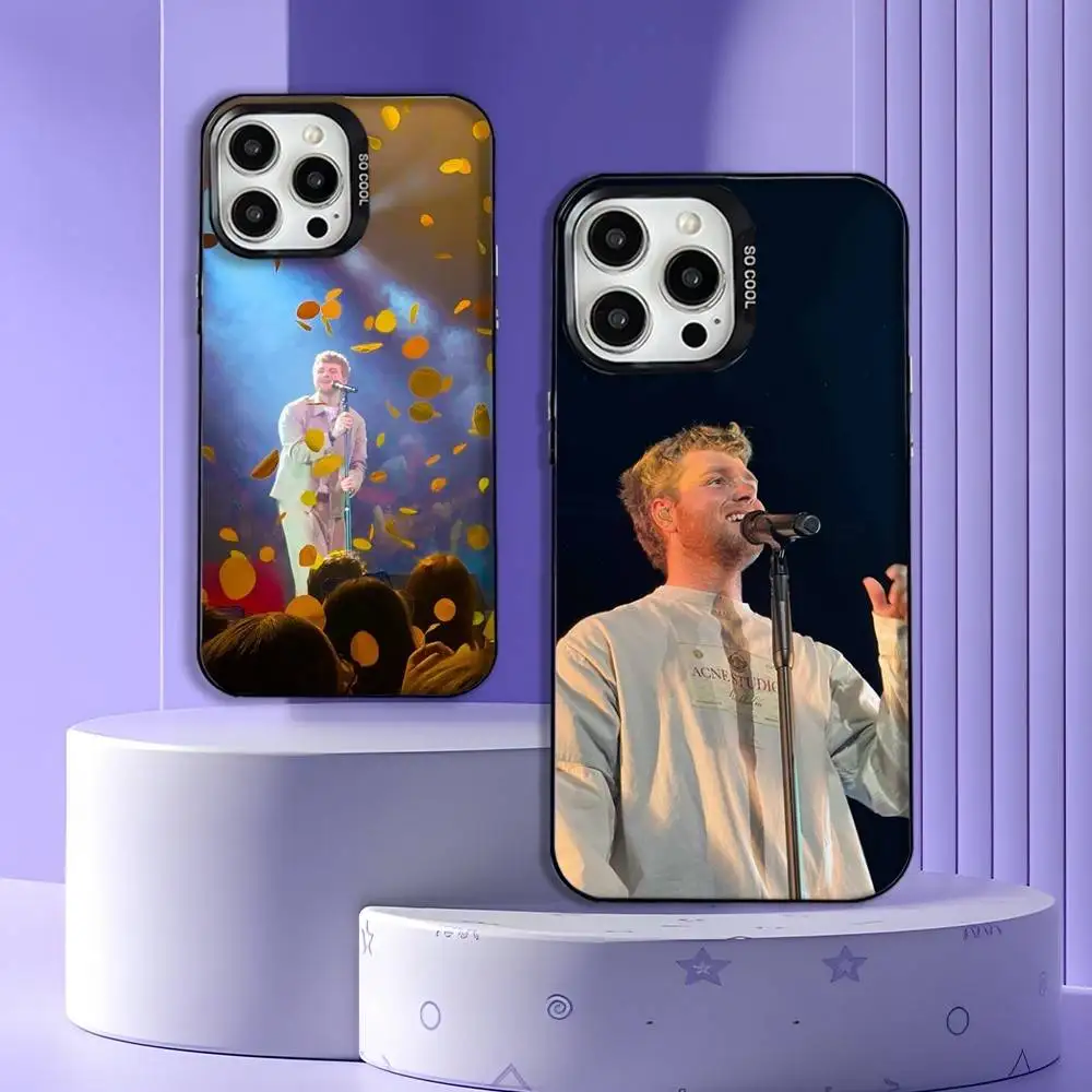 

Singer A-Alex Warren Phone Case For iPhone 16,15,14,13,12,11,Mini,Pro,SE,MAX Black Matte Shockproof Cover