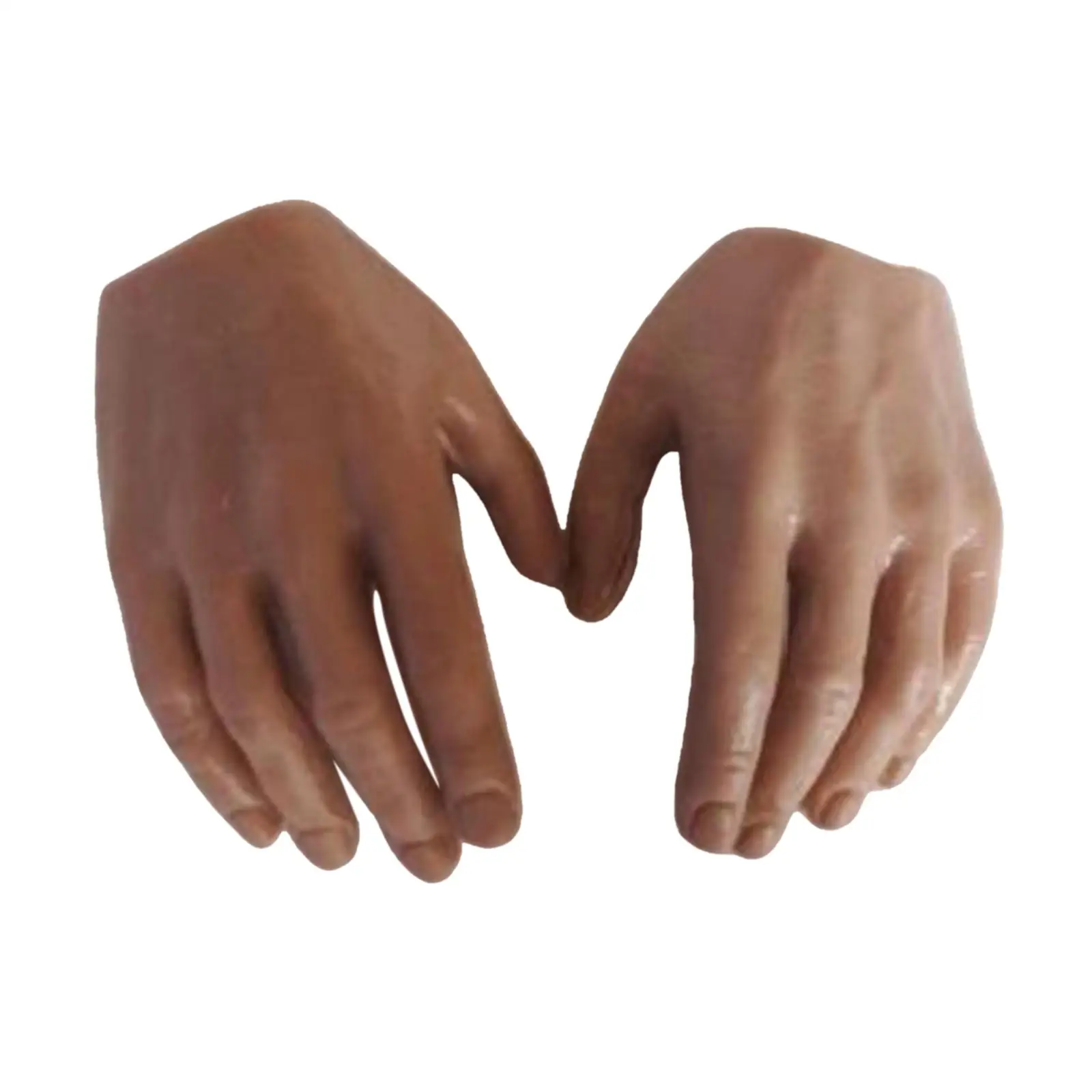 

ABS Action Figure Body Nude Male Female Replacement Parts Pair of Hands Feet Head Connectors for