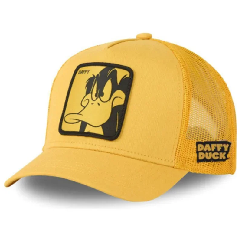Heißer Verkauf Unisex Anime Cartoon Kappe Hohe Qualität Patch Ziehen Baseball Kappe Männer Trucker Hut