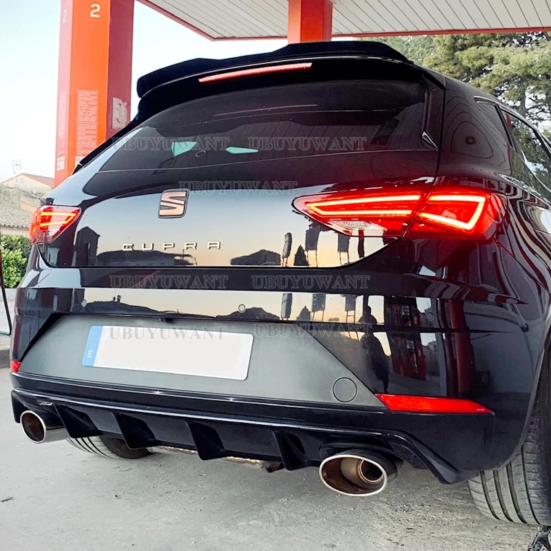 Tylny spojler dachowy do Seat LEON 1P 5F MK3 ABS Dekoracja tylnego skrzydła samochodu do ST Cupra TGI / FR Hatchback Uniwersalny spojler