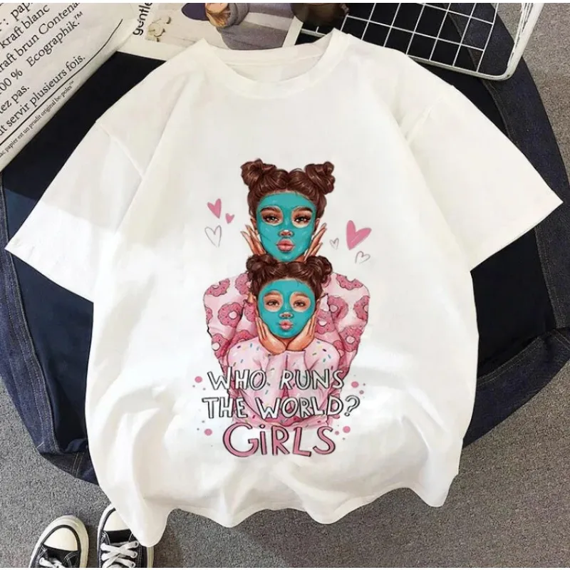 Kids  T-shirts Girls Summer New Super Mom  Clothes Baby T Shirts Children Cute Sleeve Clothing Graphic