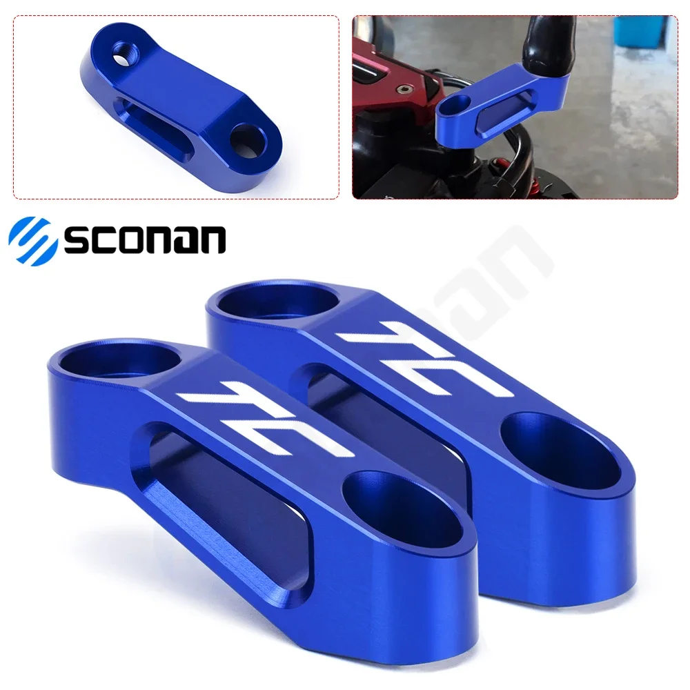 

Motocycle Accessories CNC Aluminum Mirror Riser Extenders Spacers Extension Adaptors For Hus FC FX TC TX All Years