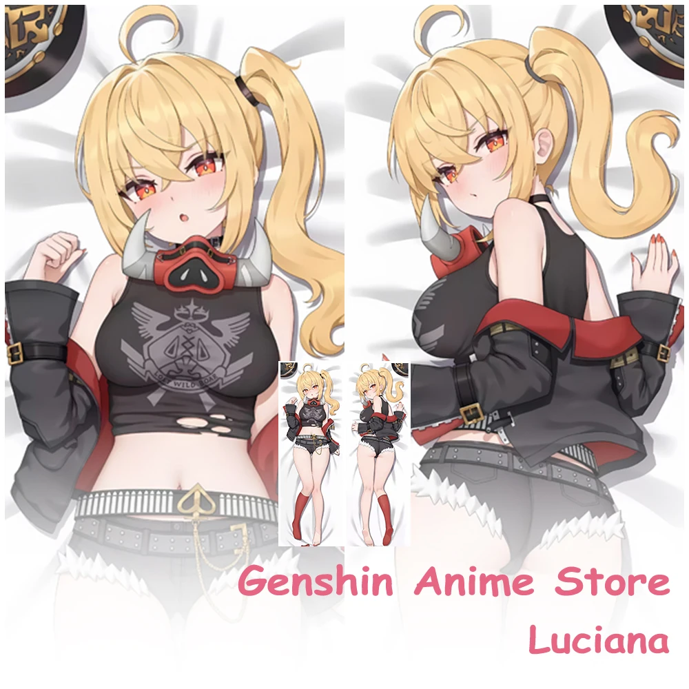 

Аниме Luciana, милый чехол для всего тела Dakimakura, реквизит для косплея, двухсторонняя наволочка с принтом, чехлы для подушек из персиковой кожи отаку