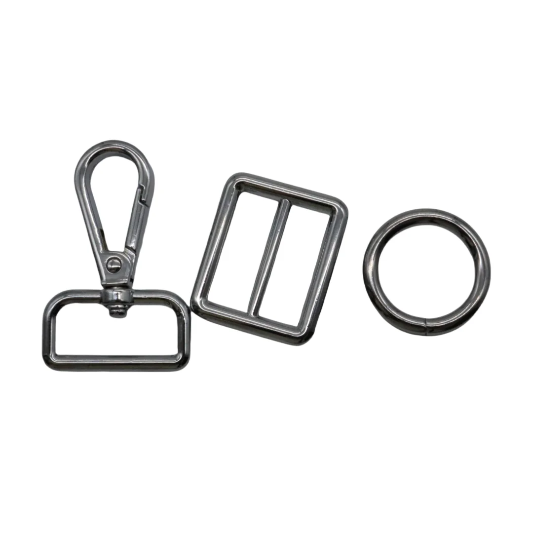 3 Pcs Snap Hook Swivel Clasp Key Holder And O Ring Adjustable With Smooth Buckle Bag Shoulder Connecter Hardware Accessories