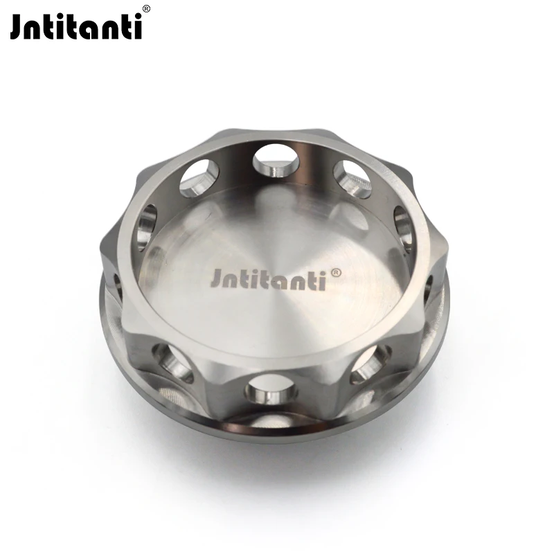 

Jntitanti Gr.5 Titanium Ti-6Al-4V Automobile Gear Oil Filler Threaded Cover Cap Plug M37x3.5mm