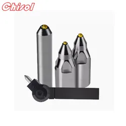 Diamond Mirror Finishing Rolling Cutter Holder Tool CNC Lathe Chip Removing Roller Burnishing Polishing