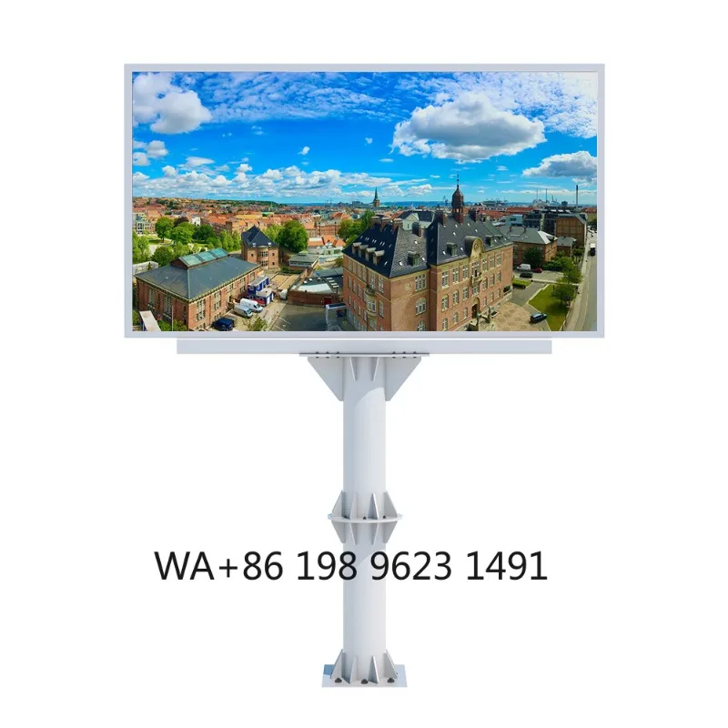 High Brightness RGB Outdoor LED Billboard Wall Mount Digital Signage Panel for Commercial Street Shopping Mall Outdoor
