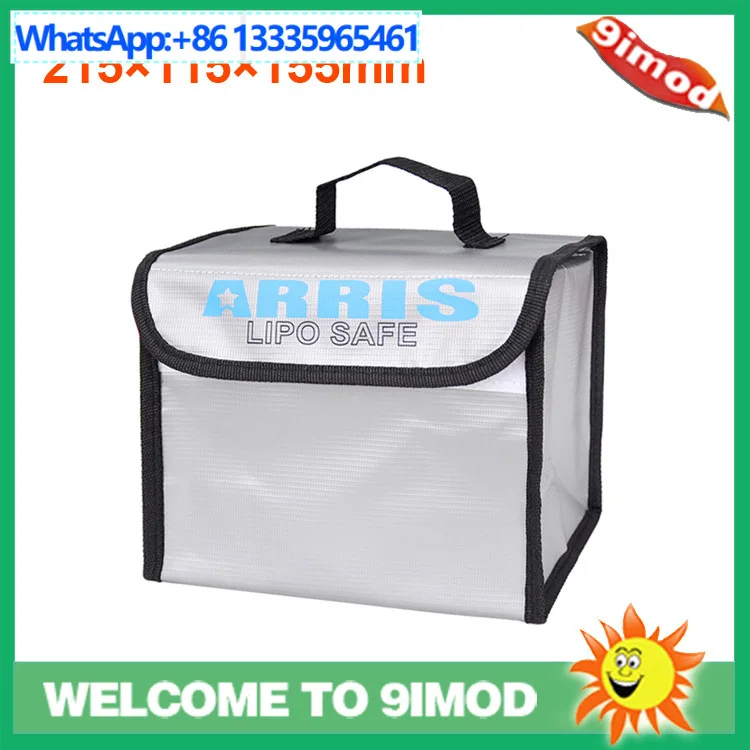 Multifunctional model with lithium battery explosion-proof bag, explosion-proof bag 215 * 115 * 155mm when charging the safety b