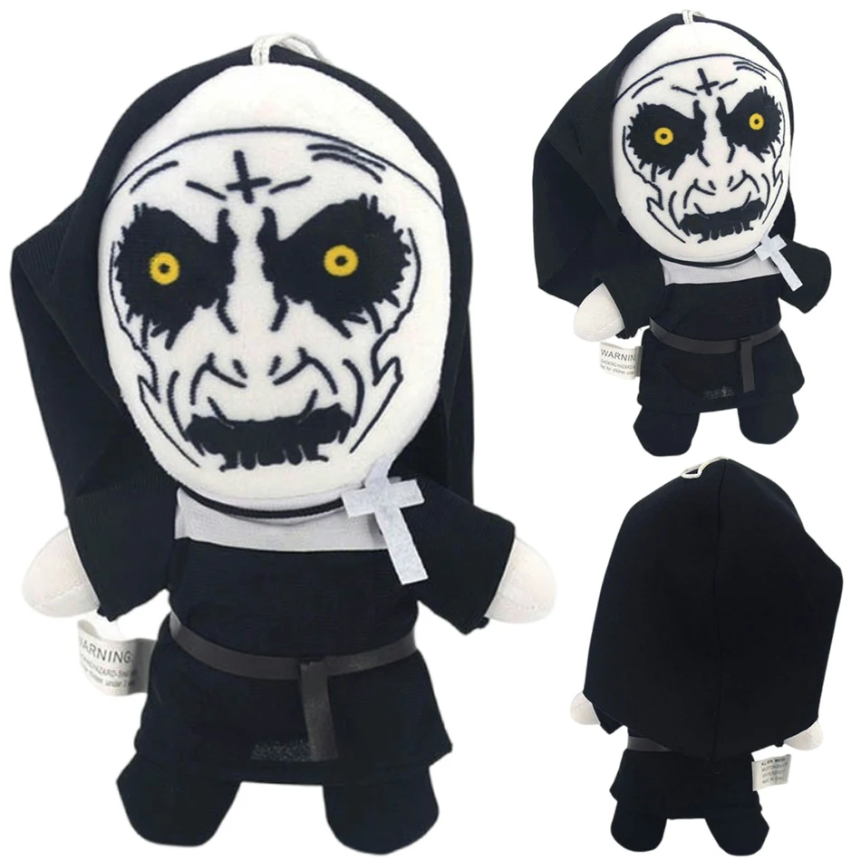 23CM The Nun Plush Toy Cartoon  Stuffed Soft Toy Room Dec Birthday Gift For Children