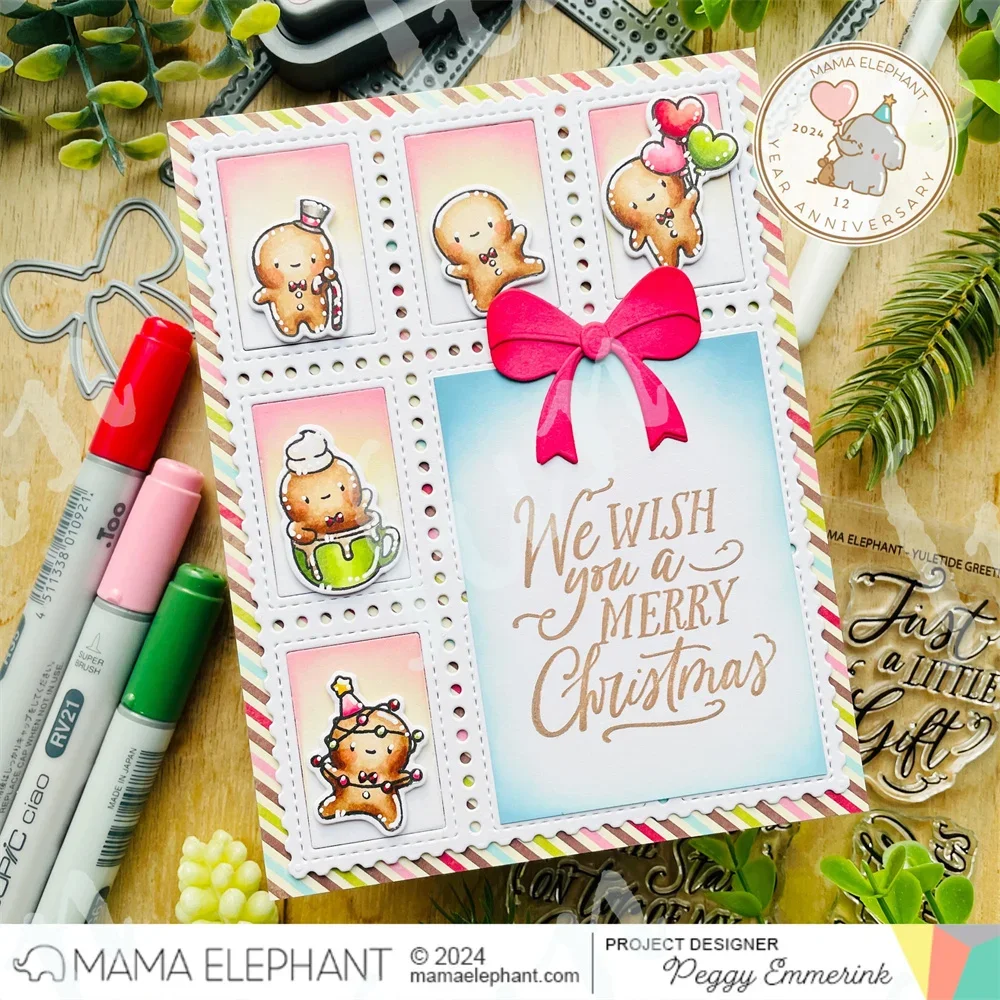 New Postage Grid Cover Metal Cutting Dies Scrapbook Making Paper Card Album DIY Craft Template Decoration Frames Die