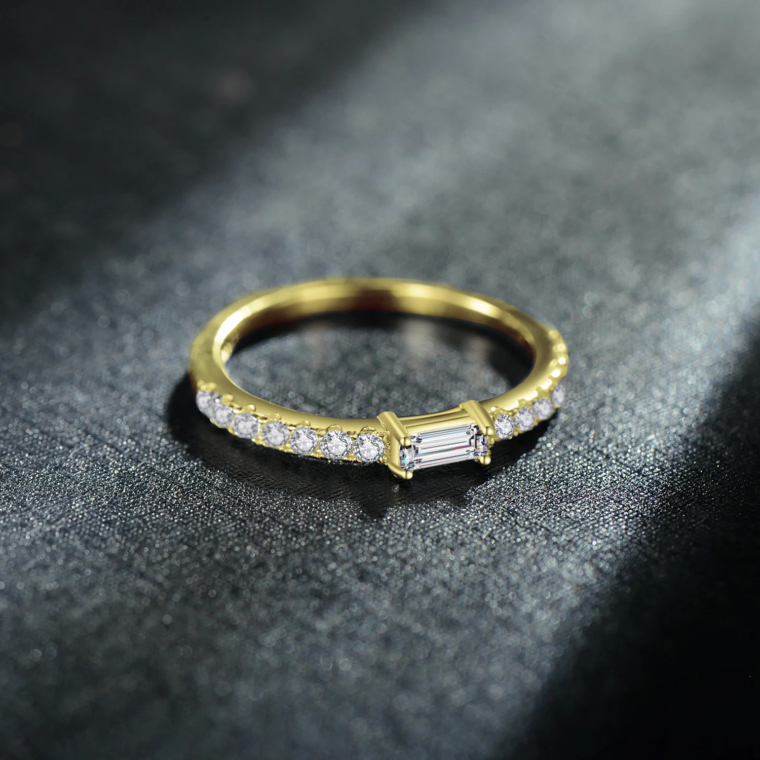 Modian Top Quality 100% Real 925 Sterling Silver Classic Charm AAAAA Zirconia Wedding Finger Rings For Women Fine Jewelry anel