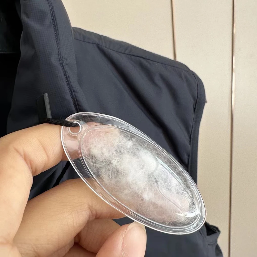 

100pcs Down Tags Durable PVC Inflatable Water Resistant Hang Labels Fashionable Clothing Accessories String Tags