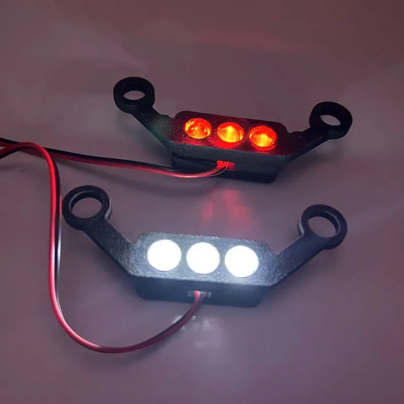 LED Simulation Front/Rear Lighting System Bright Lamp Headlight for 1/10 TRAXXAS RC MAXX WideMAXX Upgrade Parts