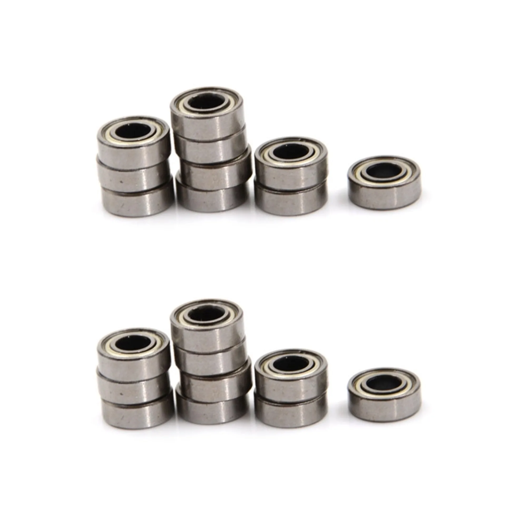 10Pieces 693ZZ Miniature Ball Bearings 3*8*4mm Small Double Shielded Bearing Hardware Accessories Random Color