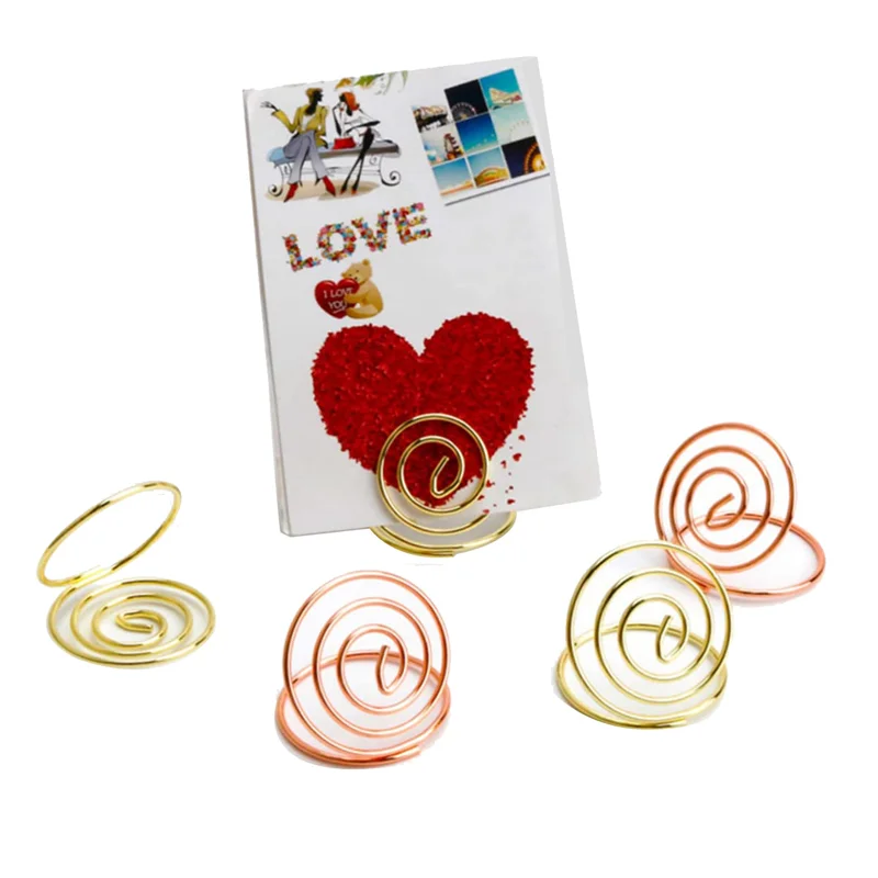 60 шт. для держателей, держатель для фотоцентра, зажим для фотографий, украшение, стерео зажимы, мини-столовая, зарезервированный номер для заметок-AU47