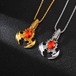 Fashion punk Animal Scorpion Shape Men's Pendant Necklace Fashion Metal Crystal  Pendants for jewelry Accessories 2022 trend