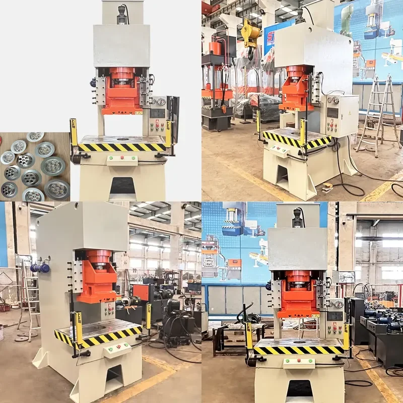 for 100T Precision Single Arm Straightening CNC Hydraulic Press PLC Motor Pump 7.5KW Powder Compacting Automotive Punching