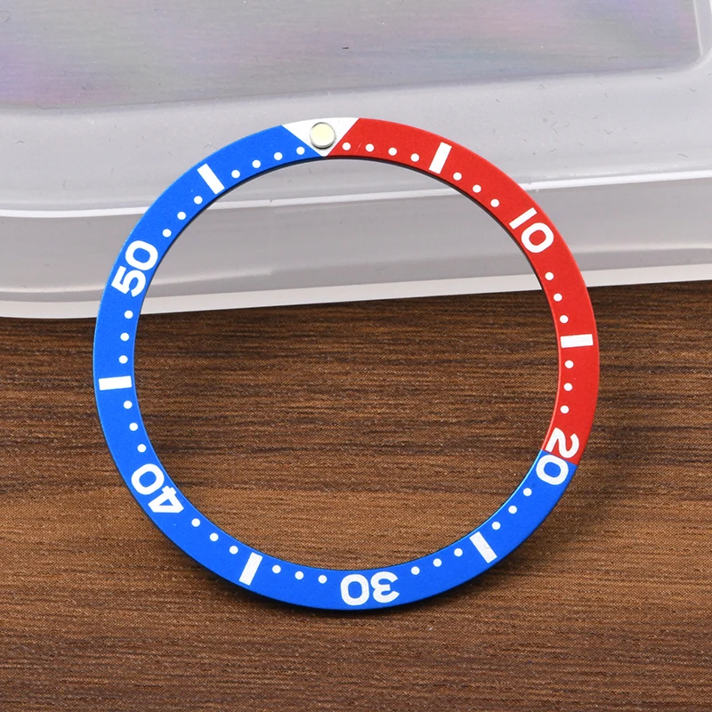 

31.5-38mm HEIMDALLR Bezel Insert Aluminium C3 Luminous SKX007 009 6105 For NH35 NH36 Movement Dive Watch Automatic Watch BEZEL